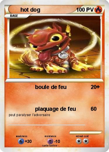 Pokemon hot dog