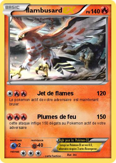 Pokemon flambusard