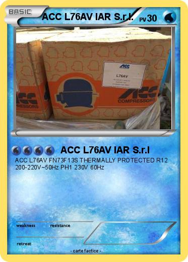 Pokemon ACC L76AV IAR S.r.l.