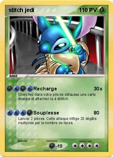 Pokemon stitch jedi