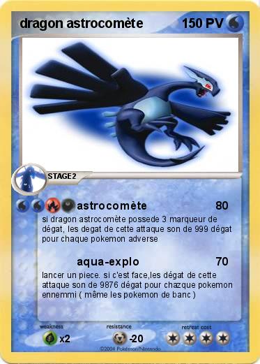 Pokemon dragon astrocomète