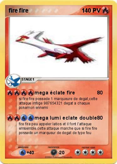 Pokemon fire fire