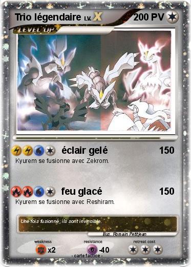 Pokemon Trio légendaire