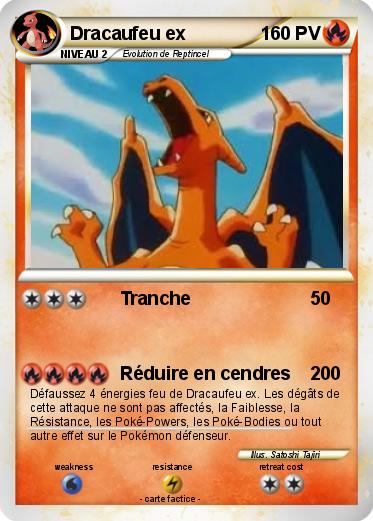 Pokemon Dracaufeu ex