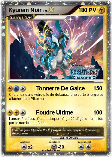 Pokemon Kyurem Noir