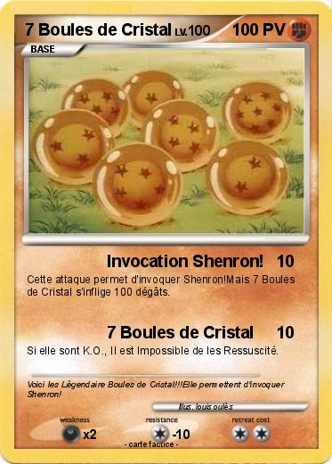 Pokemon 7 Boules de Cristal