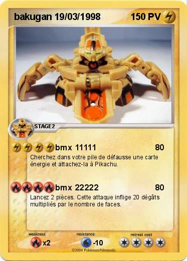 Pokemon bakugan 19/03/1998
