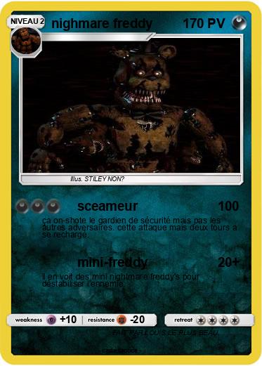 Pokemon nighmare freddy