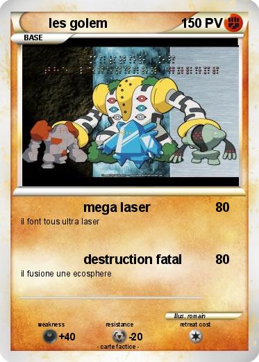 Pokemon les golem