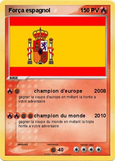 Pokemon Força espagnol