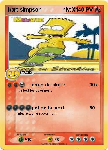 Pokemon bart simpson              niv:X