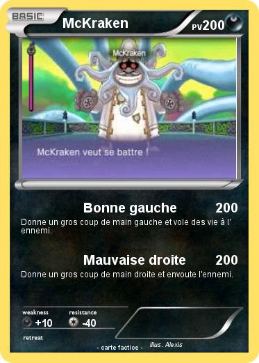 Pokemon McKraken
