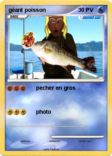 Pokemon géant poisson