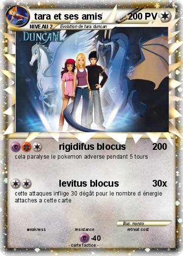 Pokemon tara et ses amis