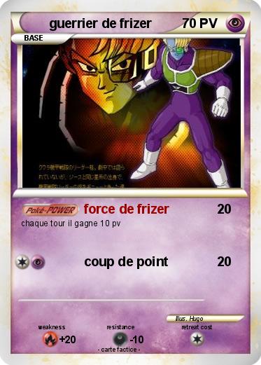 Pokemon guerrier de frizer
