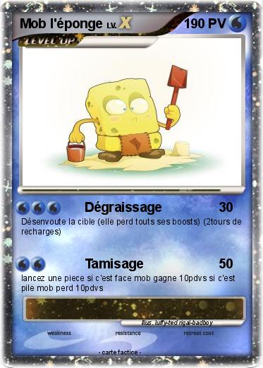 Pokemon Mob l'éponge