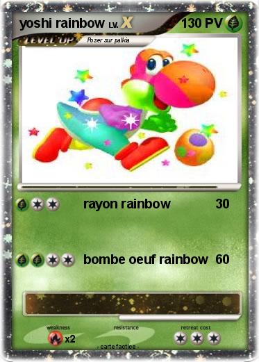 Pokemon yoshi rainbow