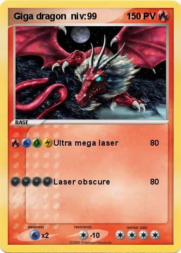 Pokemon Giga dragon  niv:99