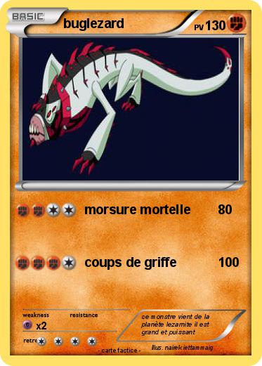 Pokemon buglezard