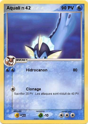 Pokemon Aquali n 42