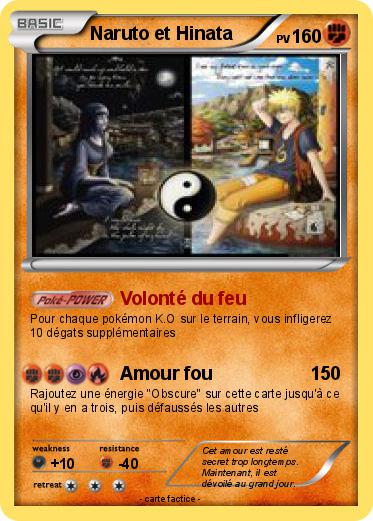 Pokemon Naruto et Hinata