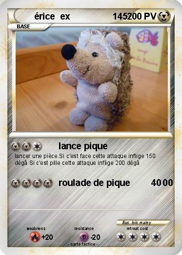 Pokemon érice  ex                 145