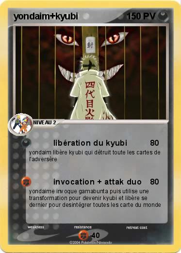 Pokemon yondaim+kyubi