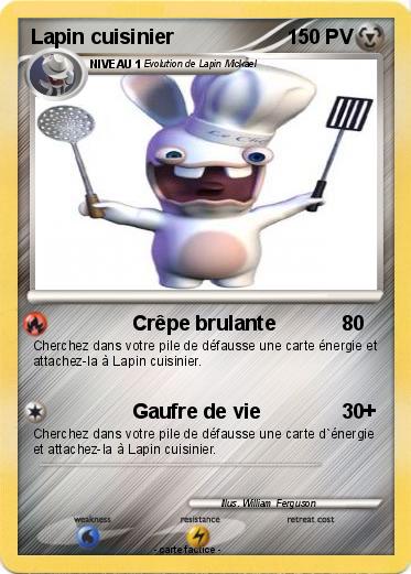 Pokemon Lapin cuisinier