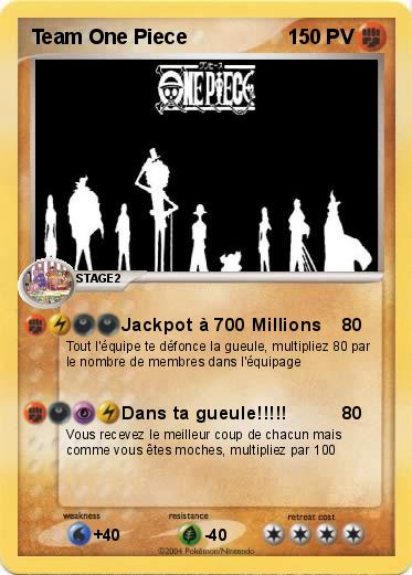 Pokemon Team One Piece
