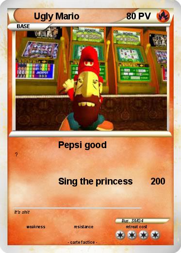 Pokemon Ugly Mario
