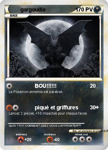Pokemon gargouille