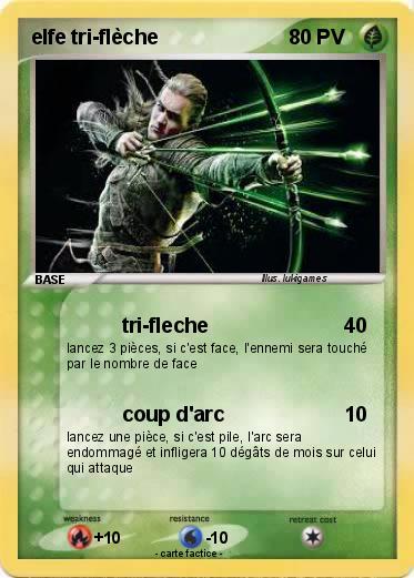 Pokemon elfe tri-flèche