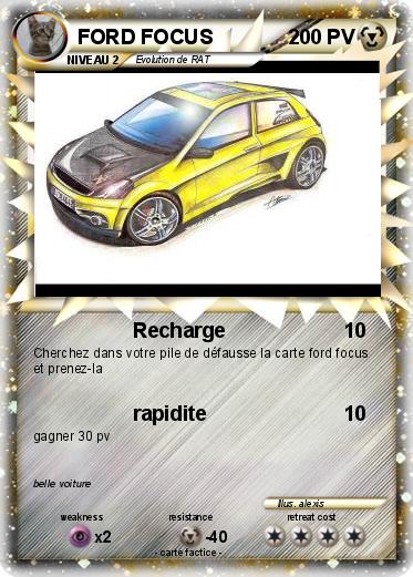 Pokemon FORD FOCUS