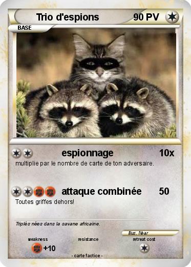 Pokemon Trio d'espions