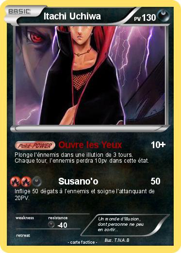 Pokemon Itachi Uchiwa