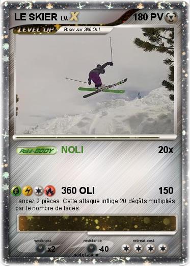 Pokemon LE SKIER