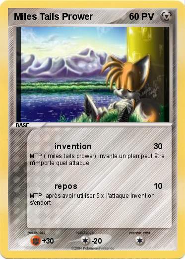 Pokemon Miles Tails Prower