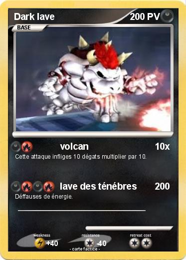 Pokemon Dark lave