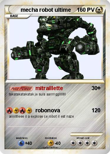 Pokemon mecha robot ultime