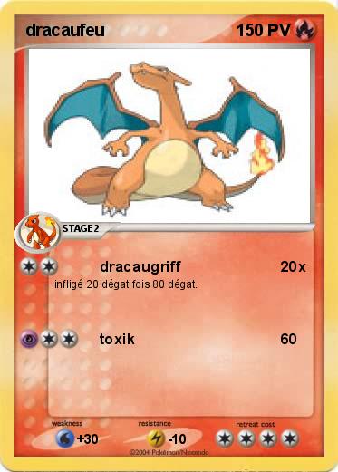 Pokemon dracaufeu