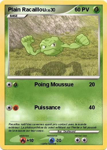 Pokemon Plain Racaillou