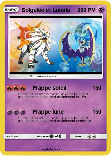 Pokemon Solgaleo et Lunala