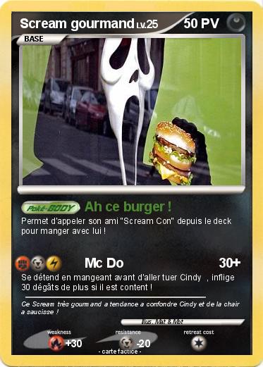 Pokemon Scream gourmand