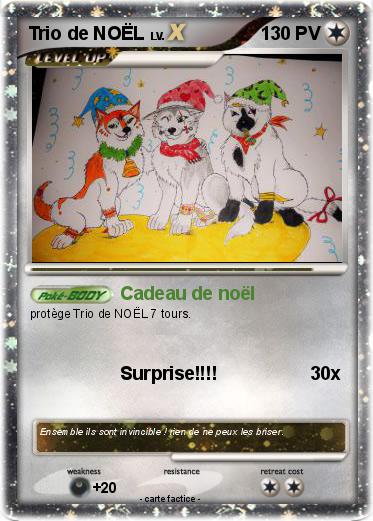 Pokemon Trio de NOËL