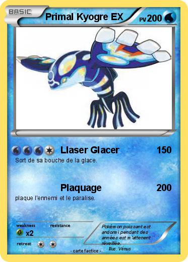Pokemon Primal Kyogre EX