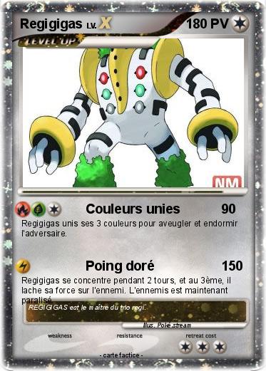 Pokemon Regigigas