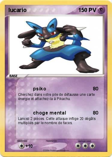 Pokemon lucario