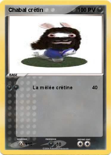 Pokemon Chabal crétin