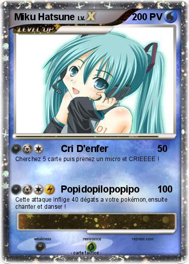 Pokemon Miku Hatsune