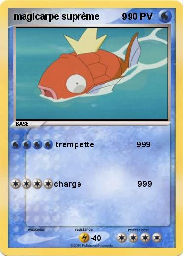 Pokemon magicarpe suprème         9